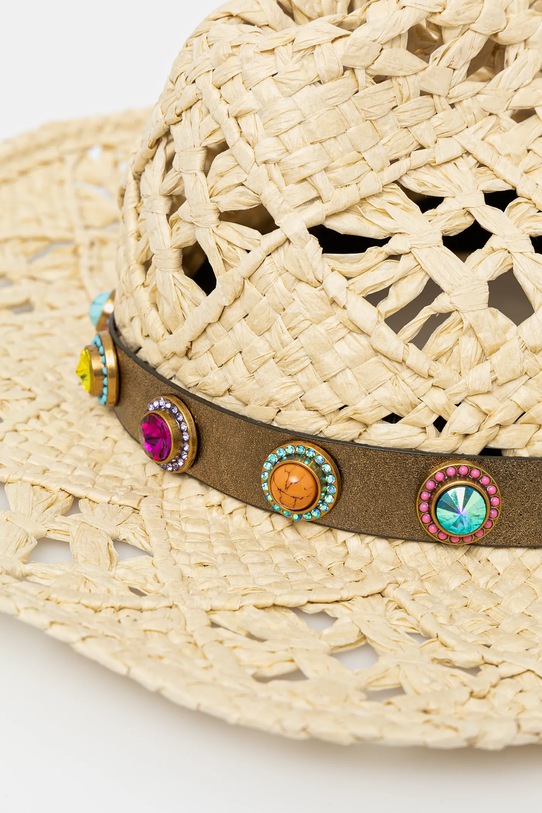 Аксесуари Капелюх Kurt Geiger London 4419860999 бежевий