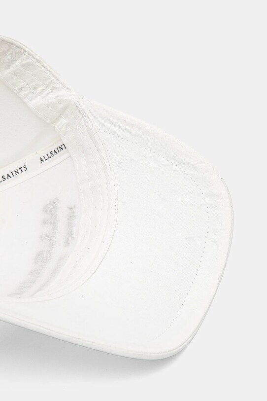 Хлопковая кепка AllSaints белый 29AS101819