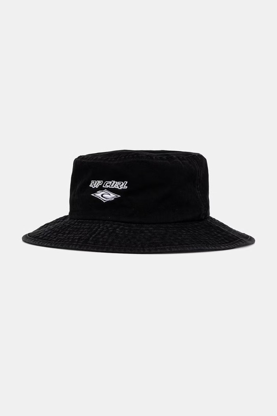 Rip Curl kapelusz damski bawełniany czarny 04OWHE