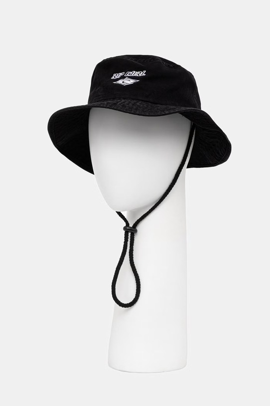 Rip Curl kapelusz damski bawełniany 04OWHE czarny SS26