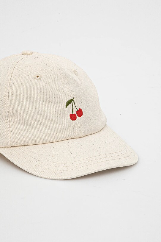 Bavlnená šiltovka Rip Curl 04QWHE béžová SS25