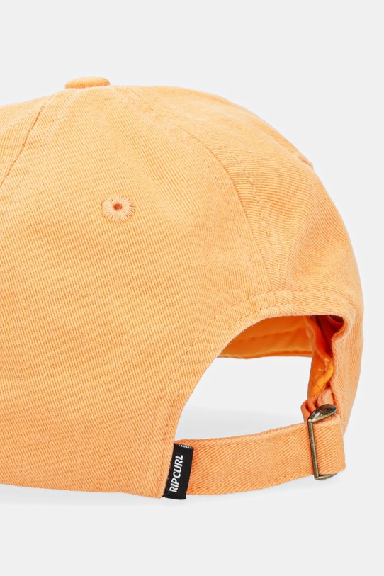 Akcesoria Rip Curl czapka z daszkiem bawełniana 04QWHE pomarańczowy