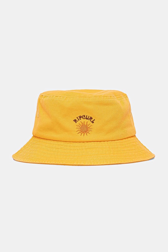 Rip Curl berretto in cotone cotone giallo 06BWHE