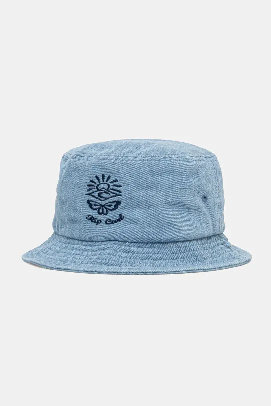 Rip Curl pălărie din denim bumbac albastru 06IWHE