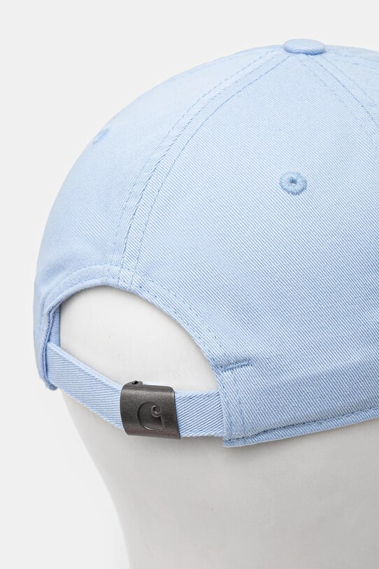 Accessori Carhartt WIP berretto da baseball in cotone Madison Logo Cap I034606.2QBXX blu