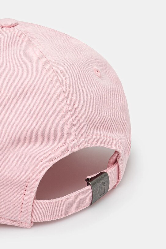 Accessori Carhartt WIP berretto da baseball in cotone Madison Logo Cap I034606.2QDXX rosa