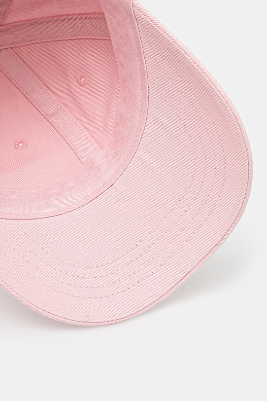 Carhartt WIP czapka z daszkiem bawełniana Madison Logo Cap różowy I034606.2QDXX