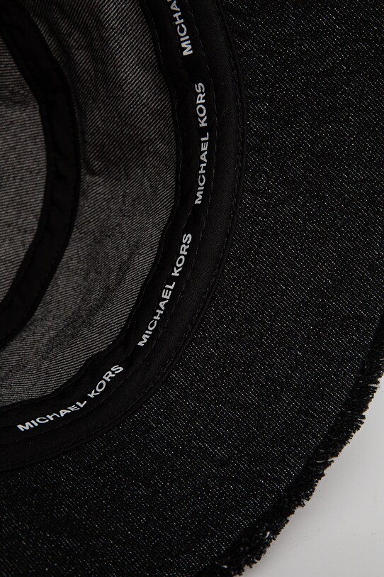 MICHAEL Michael Kors kapelusz jeansowy czarny 538964