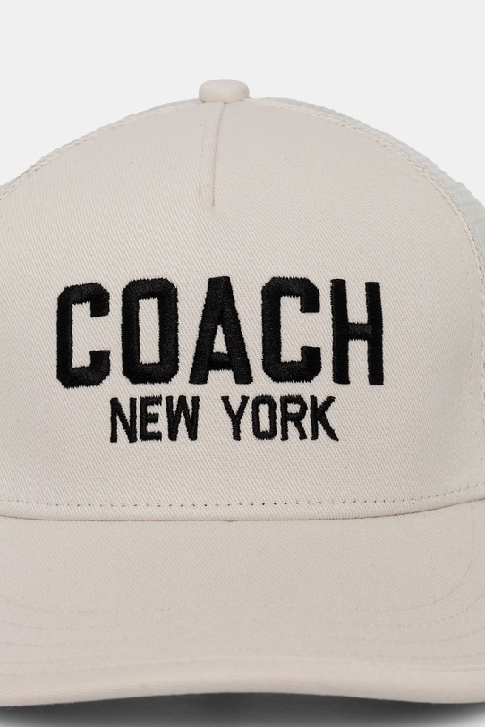 Coach șapcă de baseball din bumbac 29CAA55 bej SS25