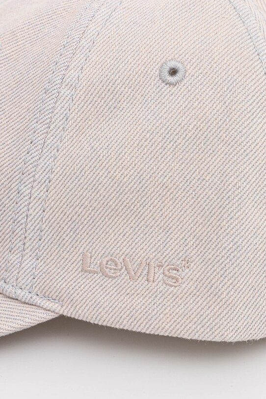 Levi's șapcă de baseball din denim D7923.0009 roz SS25