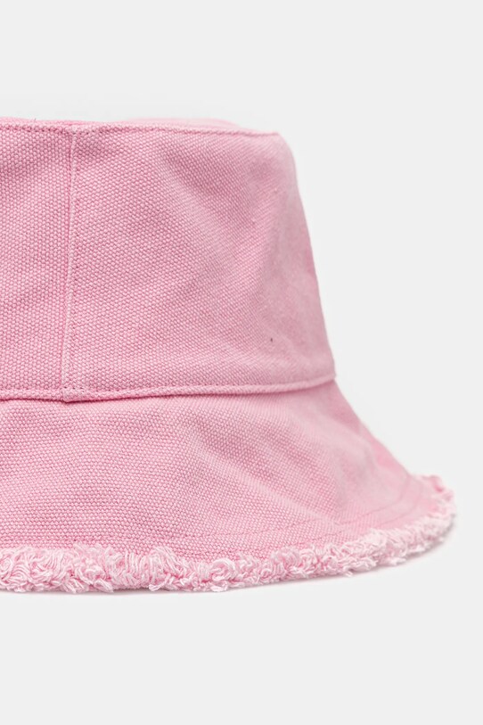 Accesorii United Colors of Benetton pălărie din bumbac 6IYP1A008 roz