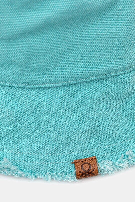 Accesorii United Colors of Benetton pălărie din bumbac 6IYP1A008 turcoaz