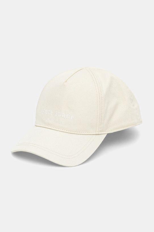 Kšiltovka Kate Spade bavlna béžová 29KS1004647