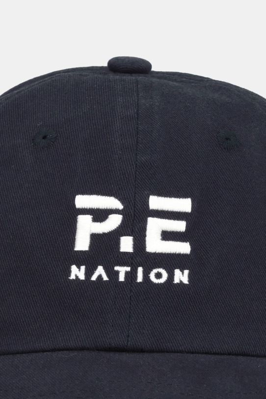 P.E Nation czapka z daszkiem bawełniana Heads Up 251A299 granatowy AW25