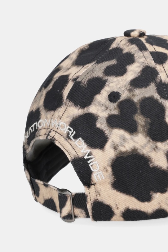 Akcesoria P.E Nation czapka z daszkiem bawełniana Heads Up 251A299 brązowy