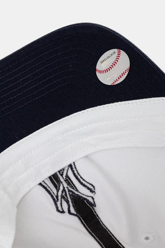Akcesoria Sporty & Rich czapka z daszkiem Yankees Serif AC060623631WH50 biały