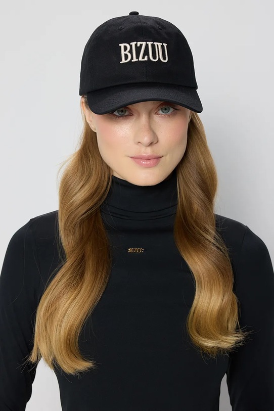Bizuu șapcă de baseball din bumbac ZANE ZANE.CZARNY negru