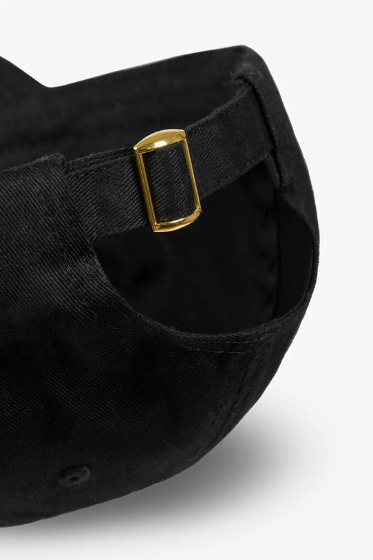 Accesorii Bizuu șapcă de baseball din bumbac ZANE ZANE.CZARNY negru