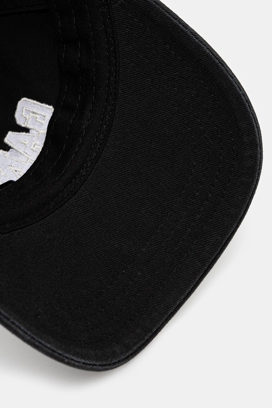 Памучна шапка с козирка GANNI Cap Hat черен A6300