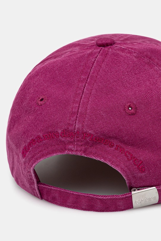 Аксессуары Джинсовая кепка GANNI Cap Hat A6564 розовый