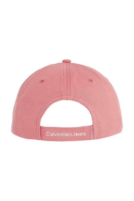 Девочка Детская хлопковая кепка Calvin Klein Jeans IU0IU00663.G.PPYA розовый