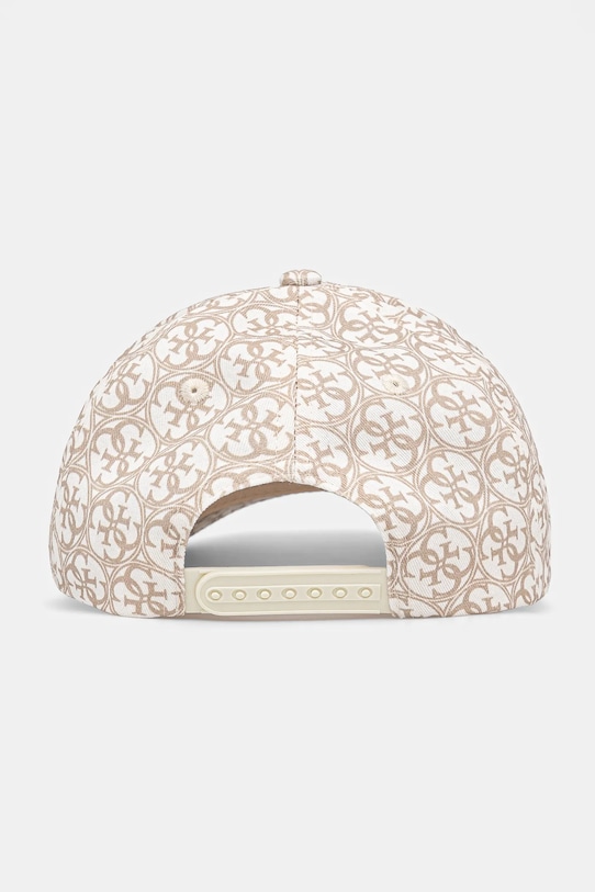 Dziewczynka Guess czapka z daszkiem bawełniana dziecięca J5RZ38.WO080.PPYA beżowy