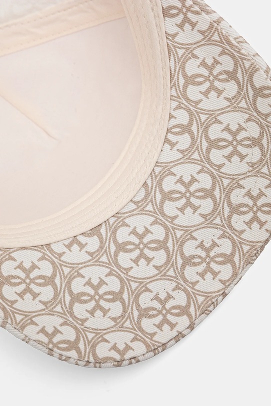 Guess czapka z daszkiem bawełniana dziecięca beżowy J5RZ38.WO080.PPYA