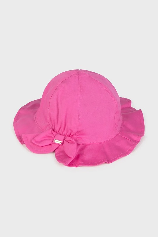 Dětský bavlněný klobouk Mayoral 10879.4J.Baby.PPYA růžová SS25