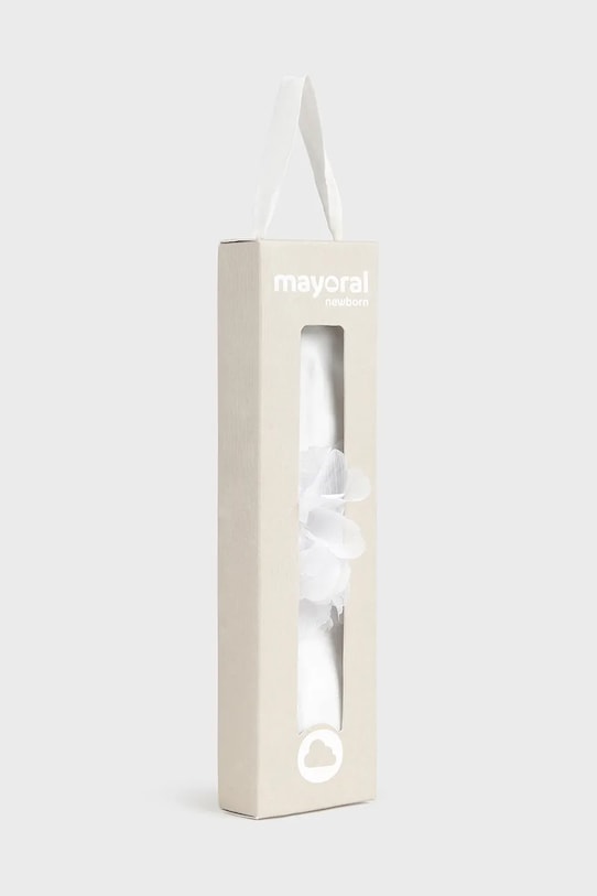 Κοριτσίστικα Παιδική κορδέλα Mayoral Newborn 9889.2K.Newborn.PPYH λευκό