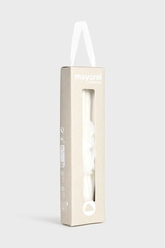 Dziewczynka Mayoral Newborn opaska na głowę niemowlęca 9889.2K.Newborn.PPYH beżowy