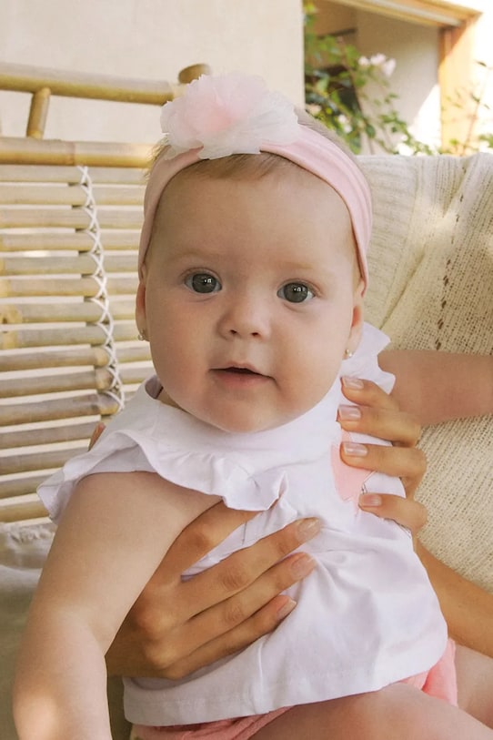 Mayoral Newborn opaska na głowę niemowlęca pozostałe różowy 9889.2K.Newborn.PPYH