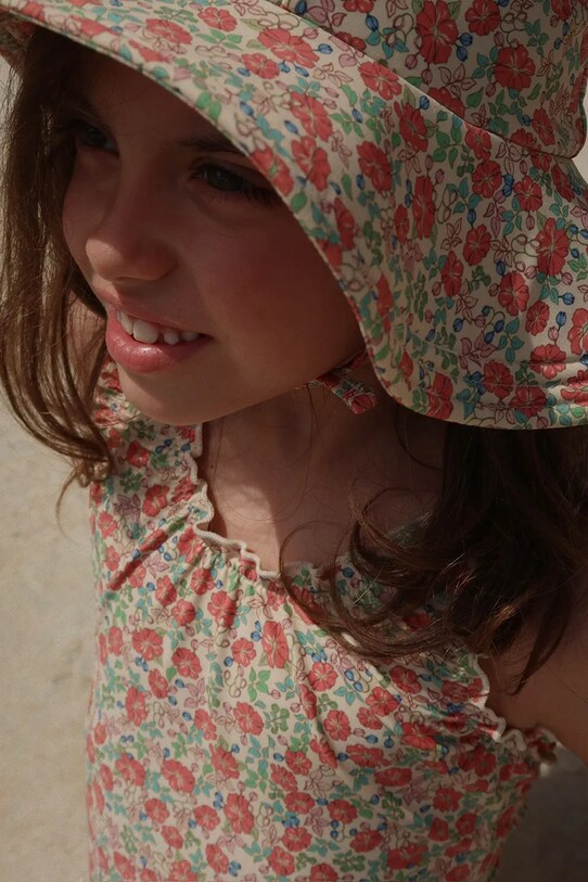 Konges Sløjd gyerek kalap COLLETTE SWIM HAT GRS rózsaszín KS102492