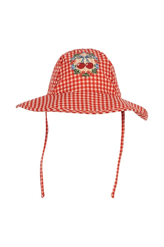 Παιδικό καπέλο Konges Sløjd SOLINE SWIM HAT KS102493 κόκκινο SS25