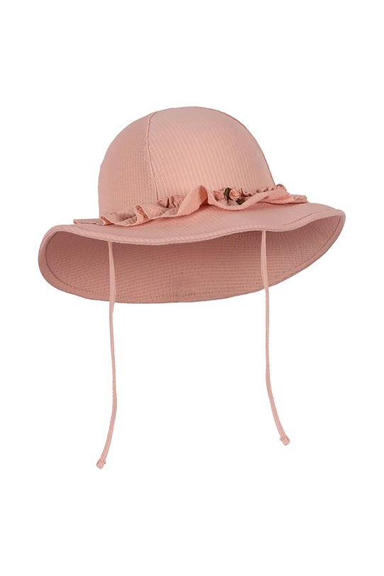 Konges Sløjd kapelusz dziecięcy FLEURI SWIM HAT KS102630 różowy SS25