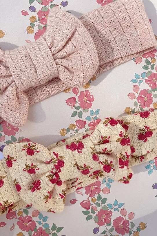 Девочка Повязка Konges Sløjd MINNIE NEW BAMBI BONNET GOTS KS103188 розовый