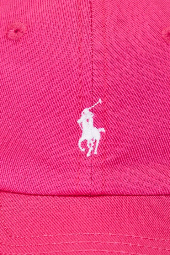 Polo Ralph Lauren gyerek pamut baseball sapka rózsaszín 310785653001