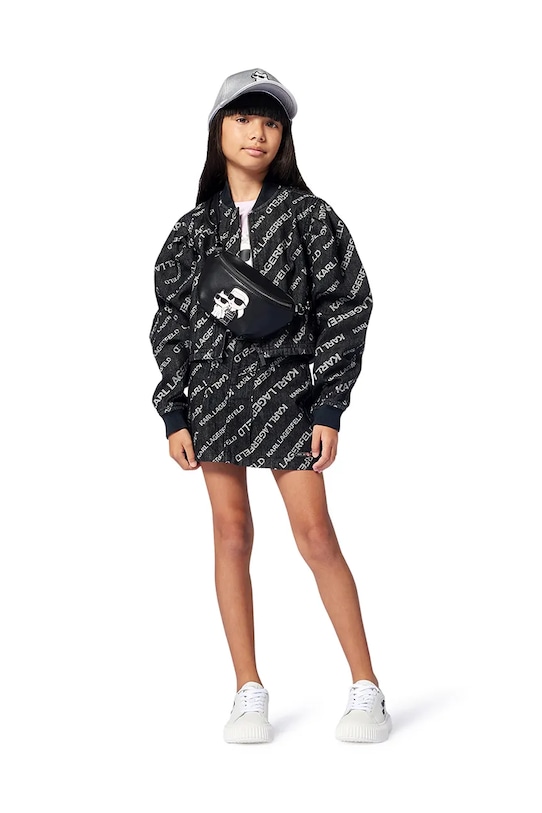 Karl Lagerfeld șapcă din bumbac pentru copii Z30392