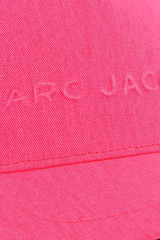 Marc Jacobs czapka z daszkiem bawełniana dziecięca różowy W60561