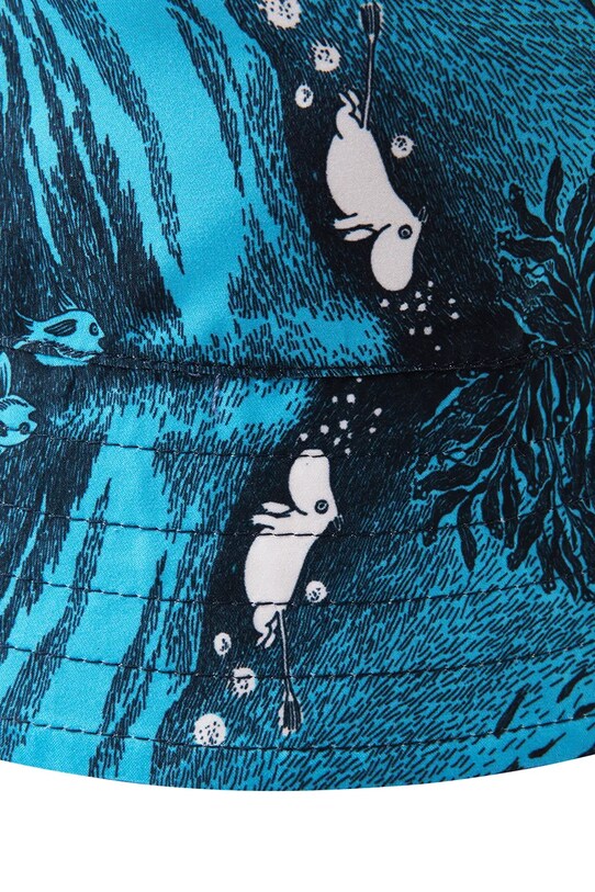 Дівчинка Дитяча двостороння панама Reima Moomin Viehe 5300268B.PPYA блакитний