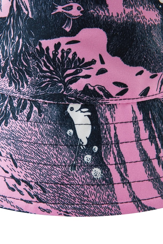 Dziewczynka Reima kapelusz dwustronny dziecięcy Moomin Viehe 5300268B.PPYA granatowy