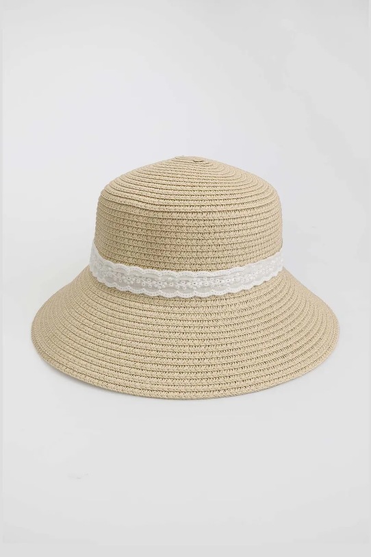 Coccodrillo pălărie WC5363302ACC bej SS25