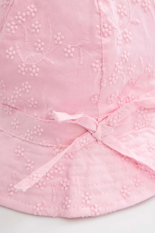 Coccodrillo pălărie din bumbac pentru copii WC5363101ALG roz SS25