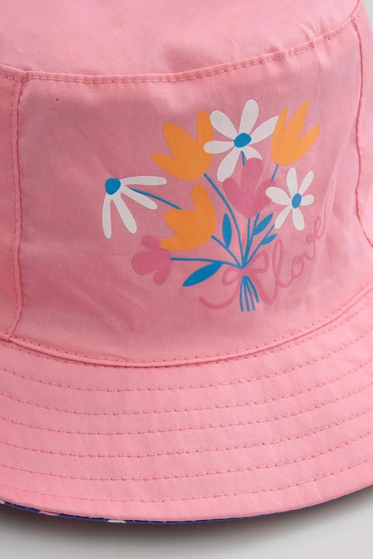 Fete Coccodrillo pălărie reversibilă din bumbac pentru copii WC5363302ALG multicolor