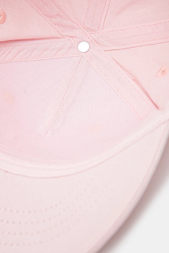 Elisabetta Franchi pamut baseball sapka rózsaszín EFCP025.C.CA010
