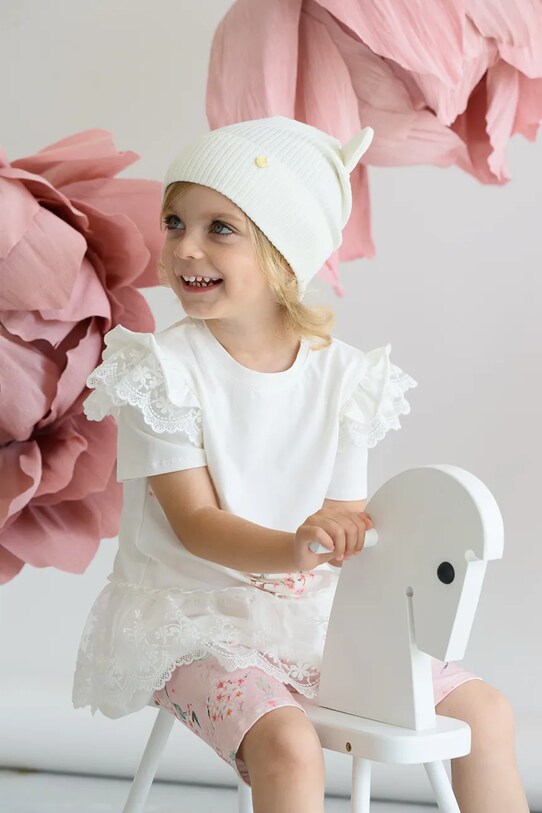 Παιδικός σκούφος Jamiks ELOISE άλλο μπεζ ELOISE.Nak.glo.JWH034.G