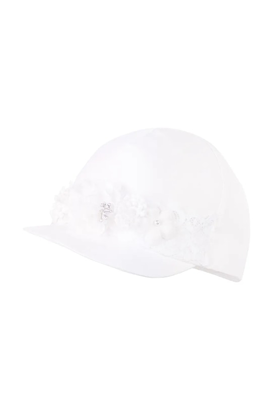 Дитяча бавовняна кепка Jamiks ENOLA ENOLA.or.Na.gl.JLH056.G білий SS25