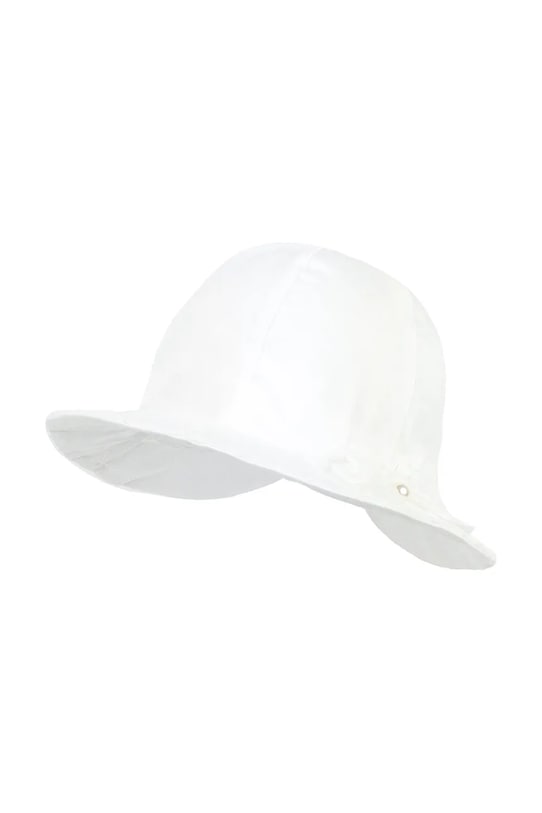 Детская хлопковая шляпа Jamiks FELIKSA FELIKSA.o.Na.g.JLH077.G белый SS25