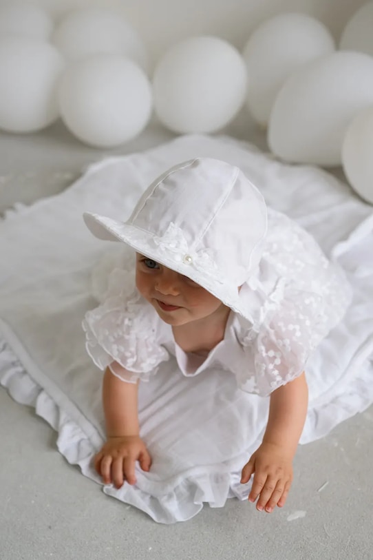 Детская хлопковая шляпа Jamiks FELIKSA FELIKSA.o.Na.g.JLH077.G