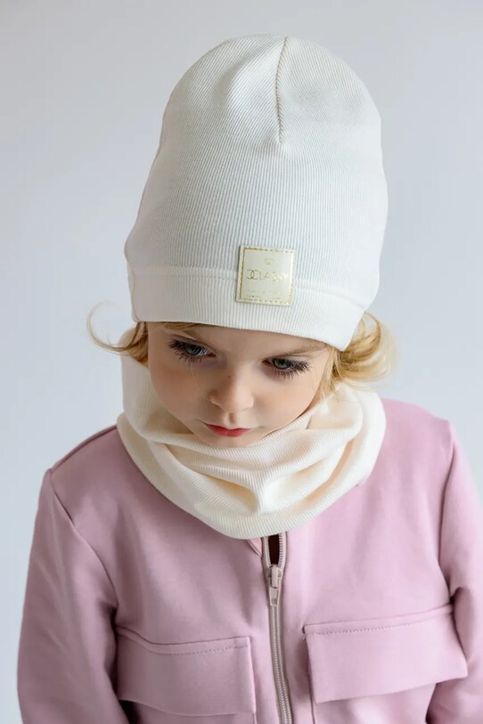Дитяча шапка Jamiks KISSI бежевий KISSI.Nakr.glo.JWH200.G