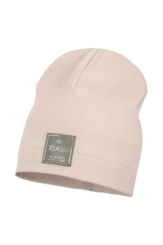 Дитяча шапка Jamiks KISSI аплікація рожевий KISSI.Nakr.glo.JWH200.G